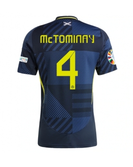Scozia Scott McTominay #4 Maglia Gara Casa Repliche Europei 2024 Scozia Scott McTominay #4 Maglia Gara Casa Repliche Europei 2024